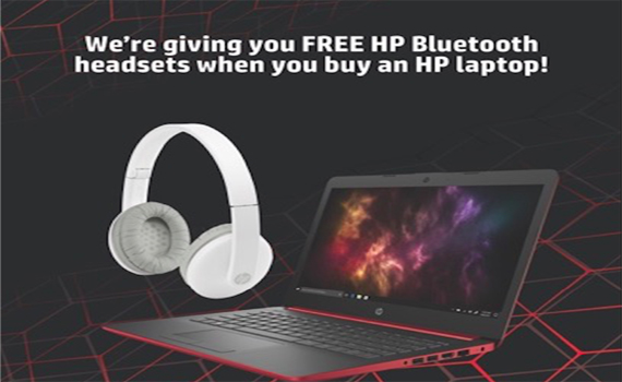 We're giving you FREE HP Bluetooth headsets when you buy an AMD powered HP laptop