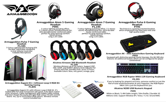 Armaggeddon New Products