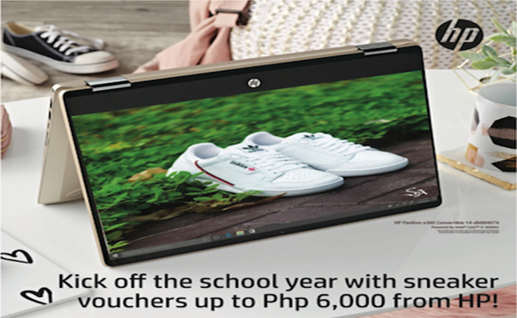 Kick off the school year with sneaker vouchers up to P6,000 from HP
