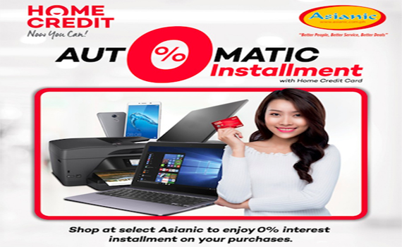 Home Credit Automatic 0% Installment Offer