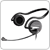 Plantronics&nbsp;Audio 345 Backphone Headset