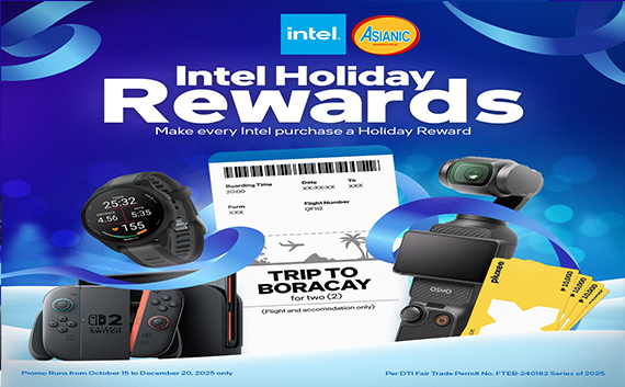 Make every Intel purchase a Holiday Reward!
