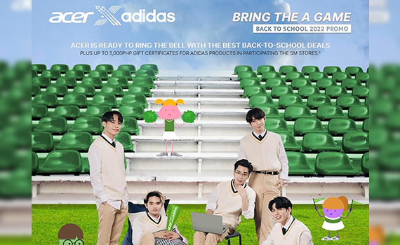 What time is it? It’s #BringYourAGame time with #AcerxAdidas! 📣