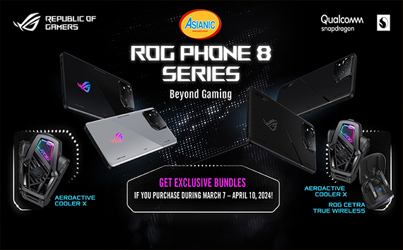 The wait is over! Time to go beyond mobile gaming with the ROG Phone 8