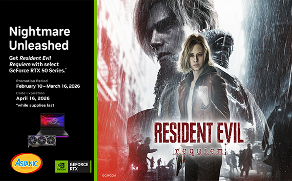 Experience Resident Evil Requiem With GeForce RTX 50 Series!