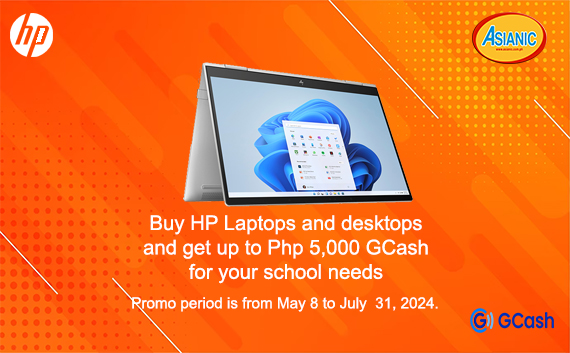 HP PC BACK TO SCHOOL PROMO (until july 31, 2024)