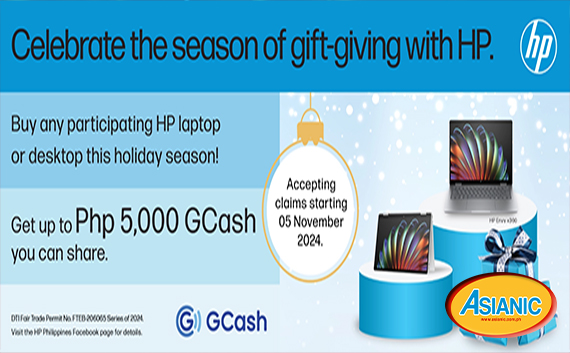 HP GCash holiday promo 2024