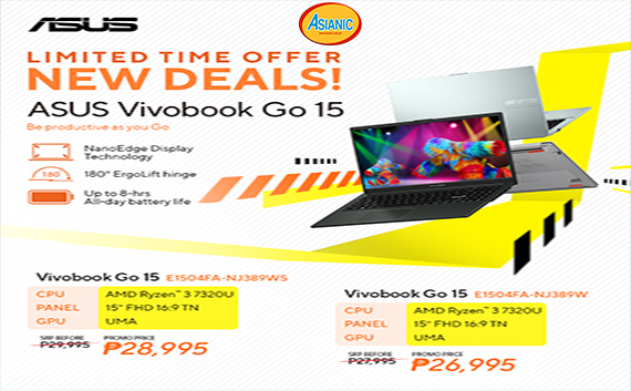 Enjoy your new ASUS Zenbook & Vivobook laptop feature-packed with the latest and most powerful processors and gpu