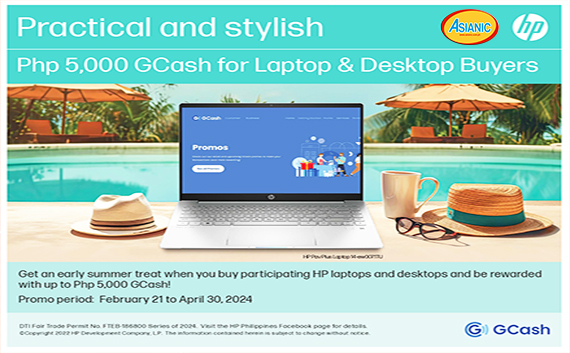 Practical and stylish Php 5,000 GCash for Laptop & Desktop Buyers