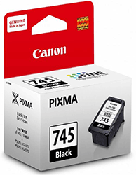 Canon PG-745 Black Original Ink Cartridge (Standard)