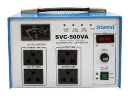 Stavol SVC-500VA Servo Motor Automatic Voltage Regulator