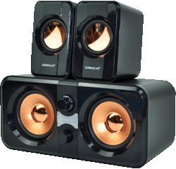 Sonic Gear Morro 2200 High Performance Bass Audio 2.2 Speaker System