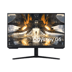 Samsung 32 QHD 165HZ (Odyssey G5 LS32AG504PEXXP) Flat IPS Gaming Monitor