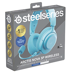 Steelseries Arctis Nova 3PW Wireless Gaming Headset AQUA (61688)