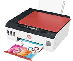 HP Smart Tank 519 Wireless All-in-One Printer Red/White