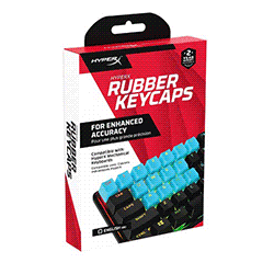 Hyper X Rubber Keycaps, Gaming Accessory Kit, Red(519T6AA)