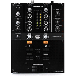 Pioneer DJM-250MK2 2 Channel Effects Mixer w/ 3 Band EQ- Rekordboxdj & DVS included