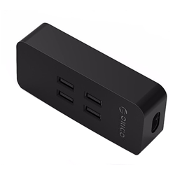 Orico DCV-4U 20W 4A 4 Port USB Smart Desktop Charger ( Black )
