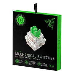 Razer Mechanical Switches Pack Green Clicky Switch