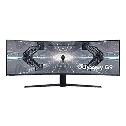 Samsung 49" Odyssey CRG9 DQHD 120Hz HDR1000 QLED Curved Gaming Monitor