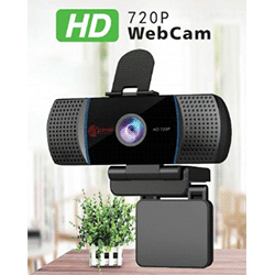 Across 720P HD Realtek Chip WebCam sound absorption Noise Cancelling microphone