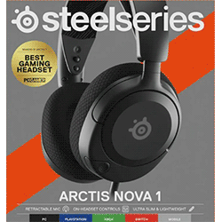 Steelseries Arctis Nova 1 Gaming Headset (Black) (PN61606)