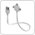 Allocacoc Power 3-in-1 USB Cable (White)