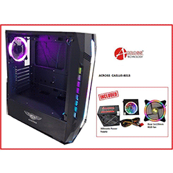 Across CAELUS-8013 Tempered Glass Side & Front Panel