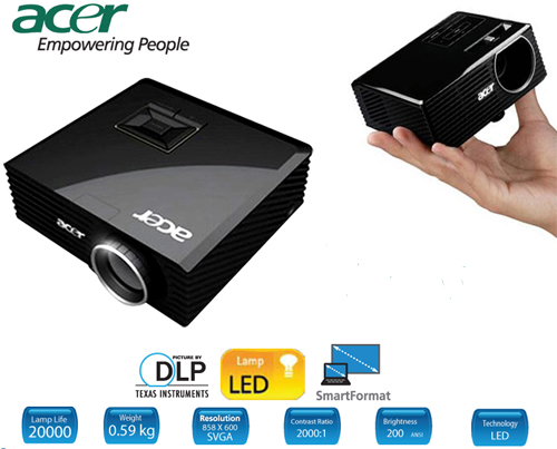 Acer K11 DLP 200 Ansi Lumen Multimedia LED Projector | Distributors Inc. Philippines