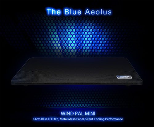 Deepcool wind pal. Deepcool "Wind Pal Mini", Notebook Cooling Pad up to 15.6", 1 Fan - 140mm Blue led, 1000rpm, <21.6 d. Wind Pal Mini 15.6 Notebook Cooler with 14cm Blue led цена.