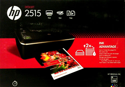 HP DeskJet Ink Advantage 2515 All-in-One Color Printer ...