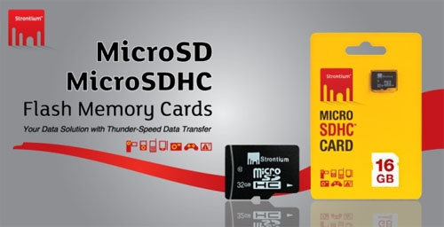 Strontium Micro Sdhc 16gb Flash Memory Card Asianic Distributors Inc Philippines