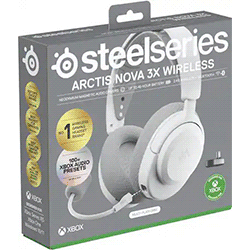 Steelseries Arctis Nova 3XW Wireless Multi-Platform Gaming Headset White (61690)