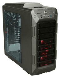IN WIN GR One Full Tower Superb Expandability Design 8 Bay Steel Gaming Chasis (Metallic Grey)