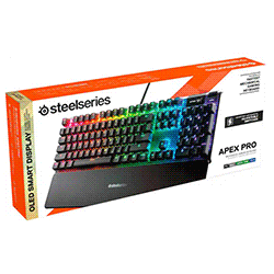 Steelseries Apex Pro Mechanical Gaming Keyboard Adjustable Switches (64626)