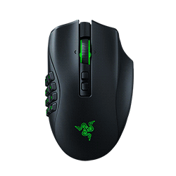 Razer Naga Pro Wireless Mouse with Swappable Side Plates