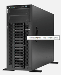 Lenovo ThinkSystem ST550 Intel Xeon Silver 4114 Tower Server