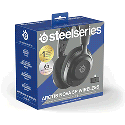 Steelseries Arctis Nova 5P HS Wireless Gaming Headset Black (61673)