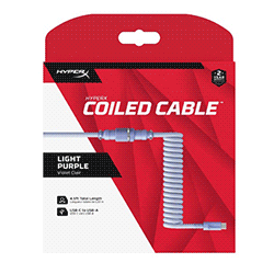 Hyper X USB-C Coiled Cable 6J682AA (Light Purple)