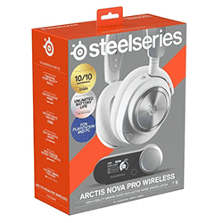 Steelseries Arctis Nova Pro Wireless High-Fidelity Gaming Audio White (61524)