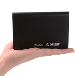 Orico SATA 3.0 2.5-inch  Aluminum External Hard Drive Enclosure (2598S3-BK)