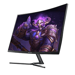 ViewSonic VX2458-C-mhd 24-inch 1080p Curved Gaming Monitor