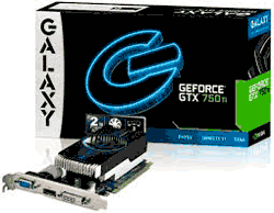Galaxy GTX 750TI GC