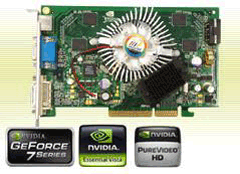 Inno3D Geforce 7600GS 512MB 128Bit AGP