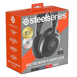 Steelseries Arctis Nova 5 Wireless Gaming Black (61670)