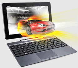 Asus Transformer Book T100TA-DK005H Intel Quad Core 2-in-1 UltraPortable Win 8 Laptop