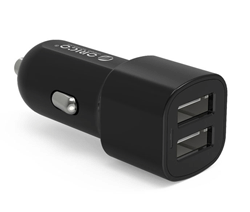 Orico UCL-2U 2 Port USB Car Charger with Smart Super Charger Controller