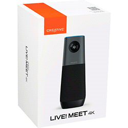 Creative Live! Meet 4K UHD Conference Webcam with Auto Tracking