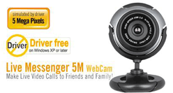 A4Tech PK-710MJ Live Messenger 5M Webcam