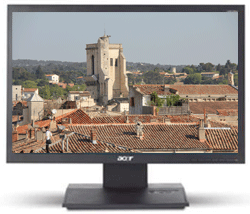 Acer V203HLA 20in WideScreen LED Monitor